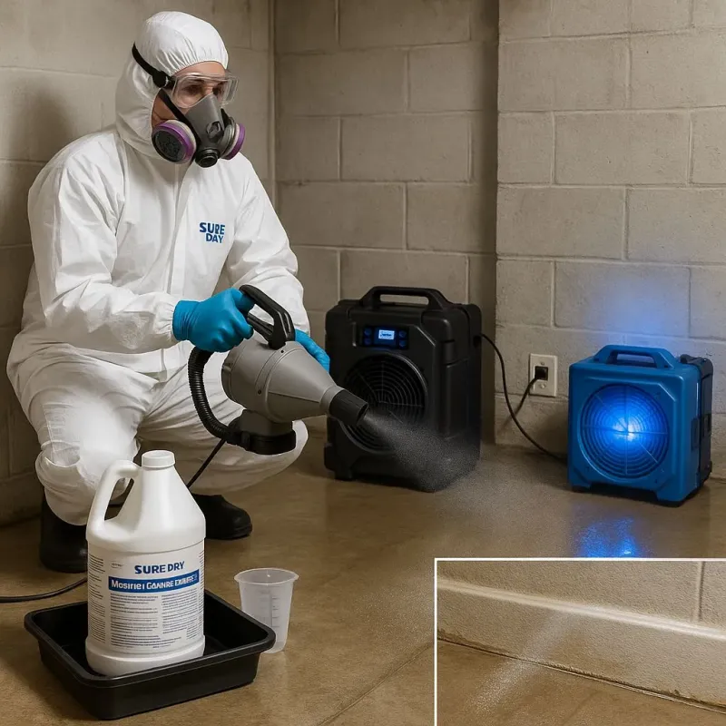 Sanitization and Odor Removal process in South Bend, IN