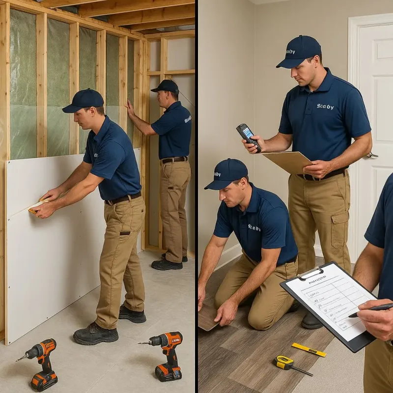 Repairs and Reconstruction process in South Bend, IN