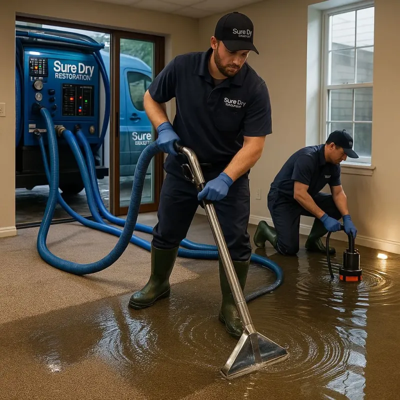 Water Extraction and Removal process in South Bend, IN